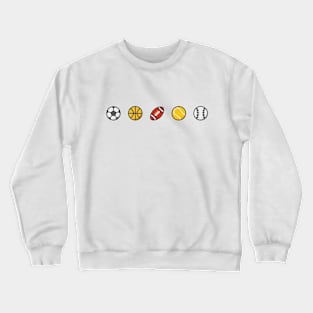 Sport Balls Crewneck Sweatshirt